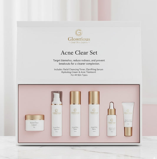Glowrious Skin Reset

Acne Treatment Set – Coming Soon